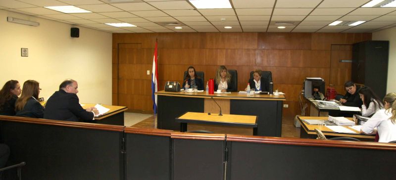 Sala de juicios orales. Imagen ilustrativa del Poder Judicial.