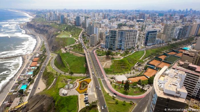 Vista áerea de Lima. Foto: DW.: