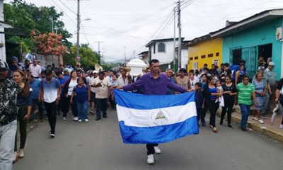 Protestas en Nicaragua. Foto: Télam