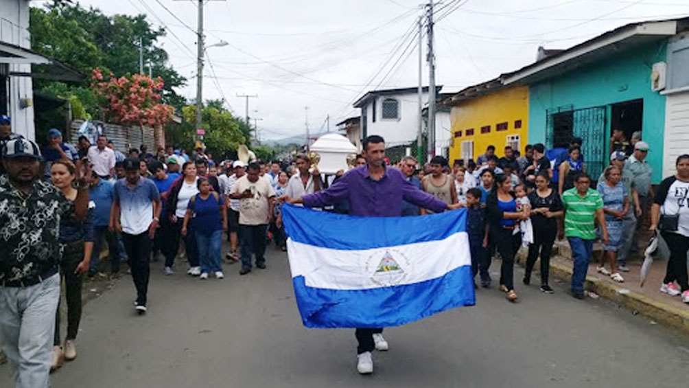 Protestas en Nicaragua. Foto: Télam