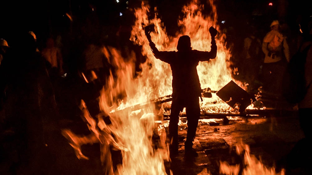 La tensión política y las protestas continúan en Colombia. Foto: Télam.