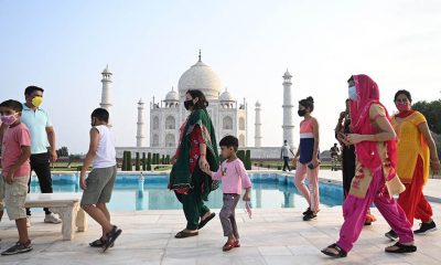 Taj Mahal en India. Foto: Télam.