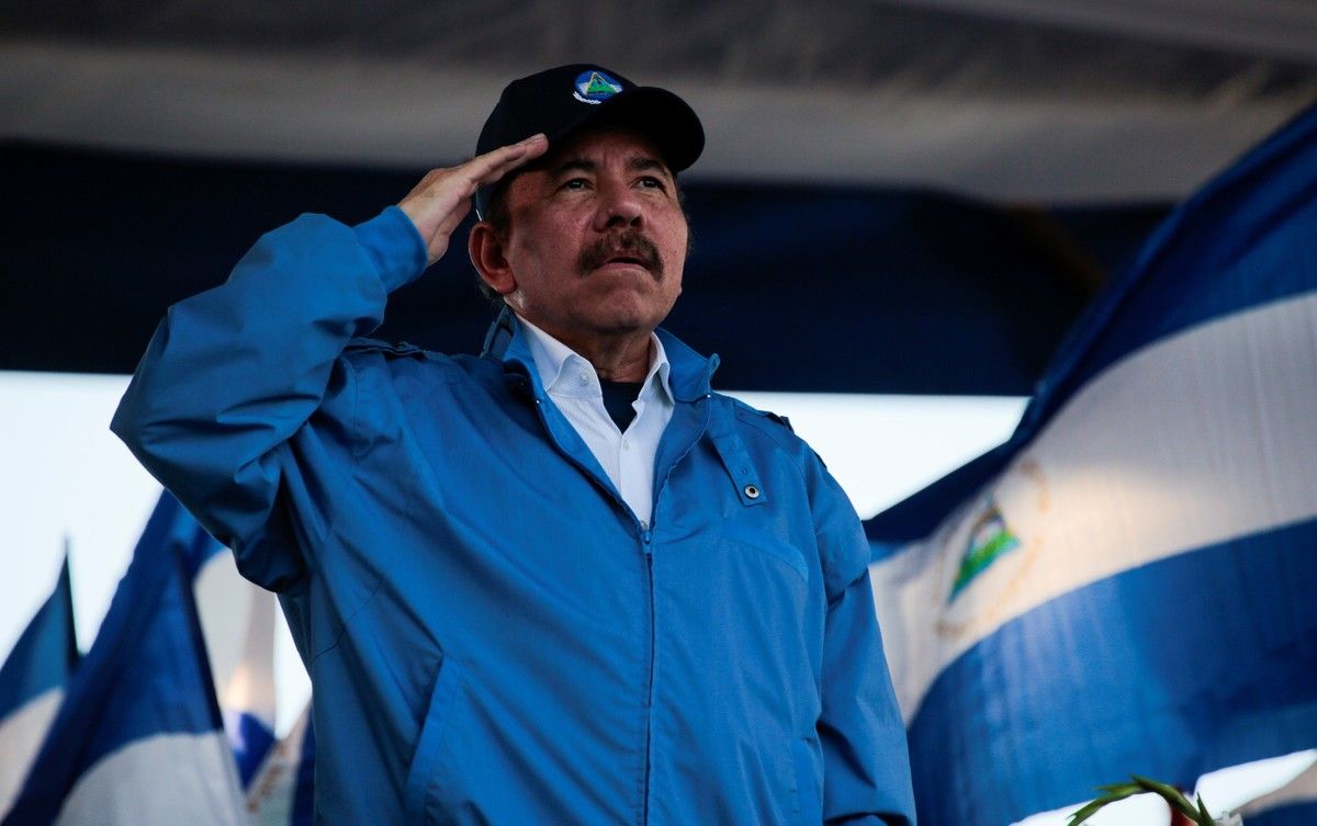 Daniel Ortega, presidente de Nicaragua. Foto: elperiodico.com