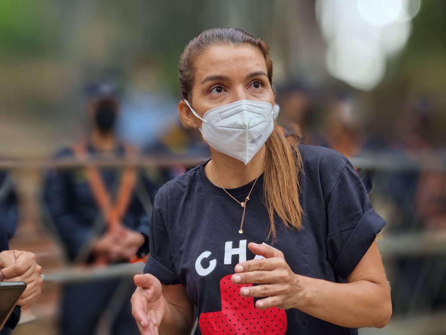 La secretaria del Sindicato Nacional de Médicos, Rossana González. Foto: Ñanduti