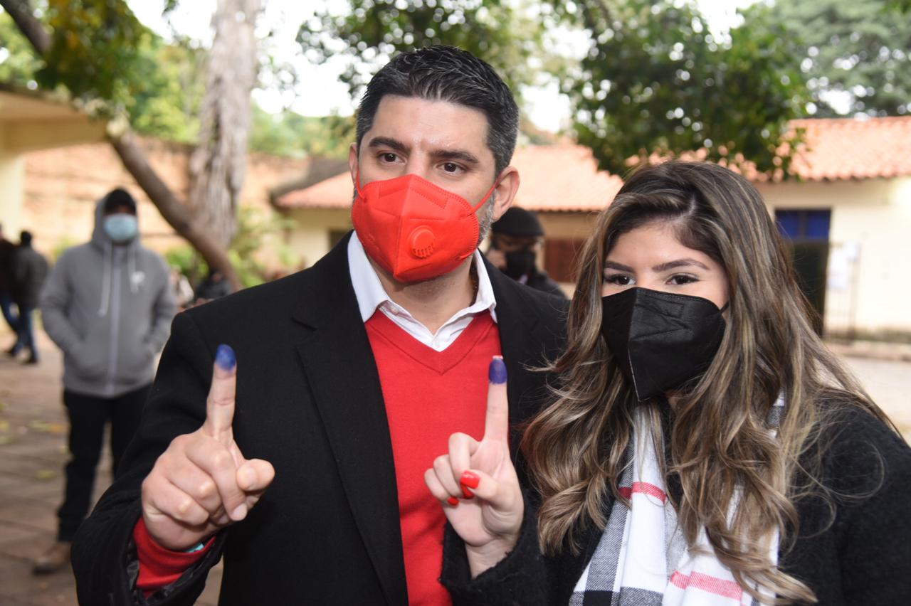 Óscar "Nenecho" Rodríguez es el cansidato ganador de las internas en la ANR. Foto: @nenechopy