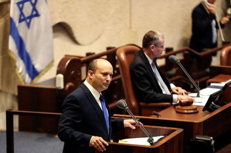 Naftali Bennett fue elegido primer ministro de Israel. Foto: Infobae.