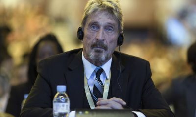 John McAfee. Foto: Archivo