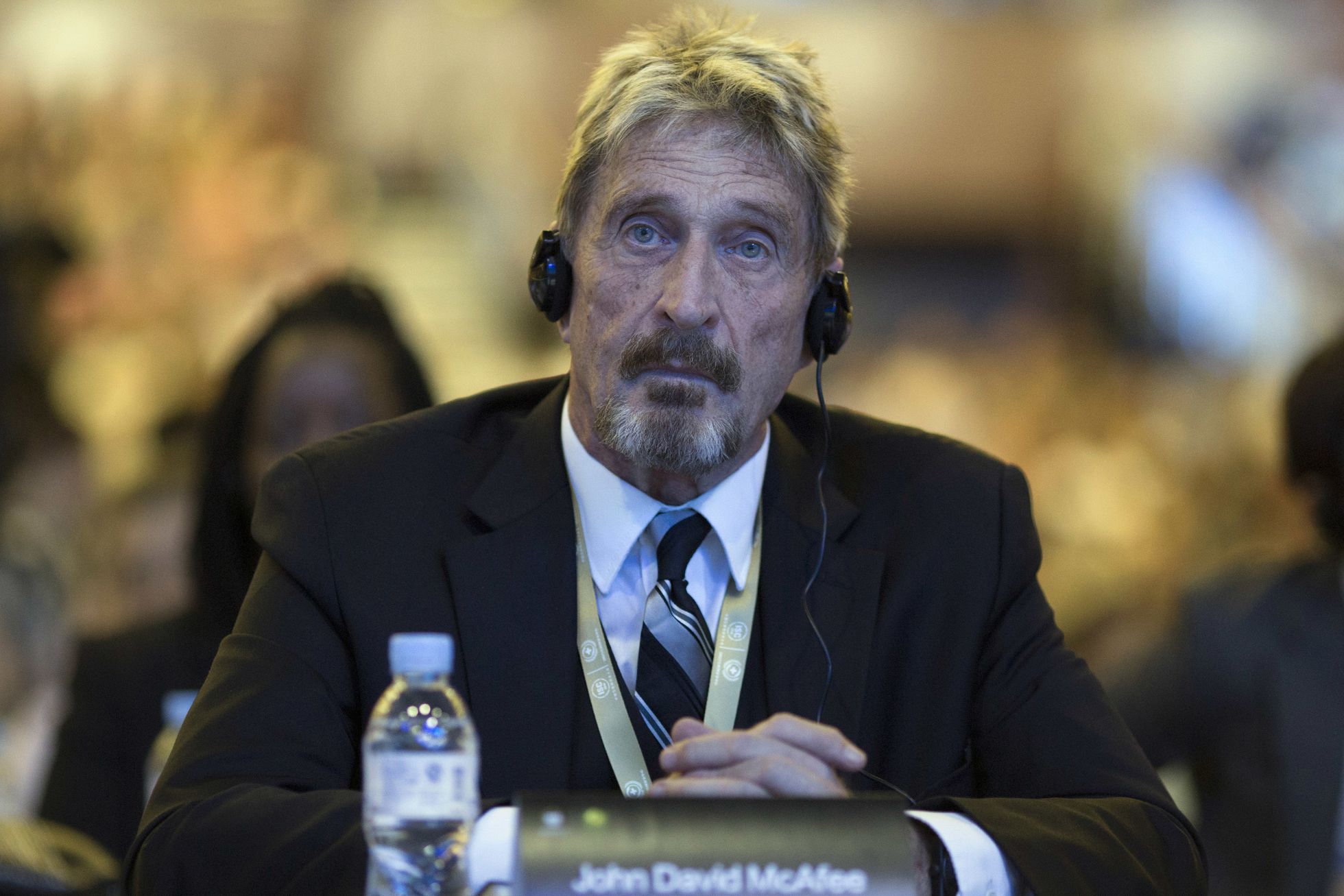 John McAfee. Foto: Archivo