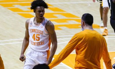 Keon Johnson se destacó en la Universidad de Tennessee. Foto: Infobae..