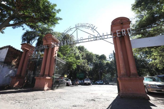 El hecho ocurrió en las inmediaciones del Parque Caballero. Foto: Internet