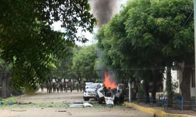 La explosión atribuida a un coche bomba tuvo lugar en la ciudad de Cúcuta. Foto. Agencias.