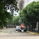 La explosión atribuida a un coche bomba tuvo lugar en la ciudad de Cúcuta. Foto. Agencias.