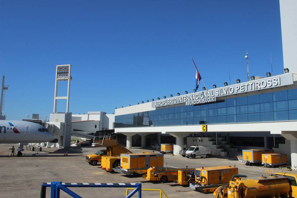 Importación aérea en el Aeropuerto Silvio Pettirossi. Foto: Gentileza.