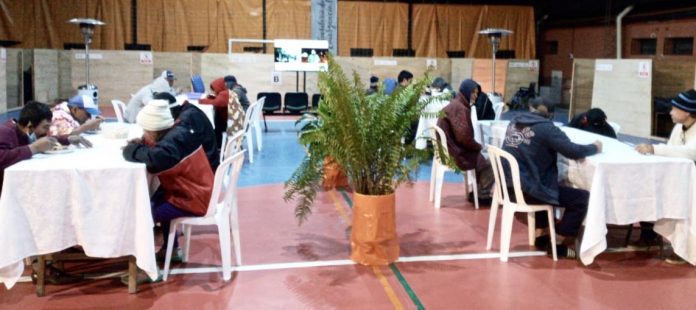 En operativo invierno de la SEN se habilitará el albergue modo Covid-19, en la sede de la Asociación Cristiana de Jóvenes de Asunción. Foto SEN