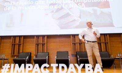 Charla de Alejandro Melamed en el Impact Day de Buenos Aires. Foto: Gentileza.