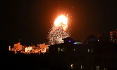 Israel volvió a atacar posiciones de Hamas en la Franja de Gaza. Foto: Agencias.