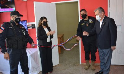 Inauguración de mejoras en el centro de rehabilitación Cereso, de Encarnación. Foto: Gentileza.