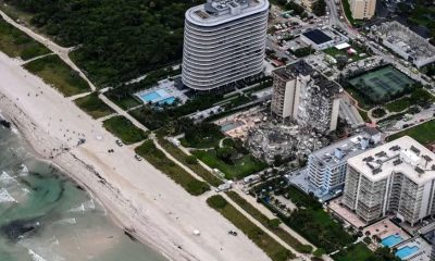 Derrumbe en Miami. Foto: Agencias.