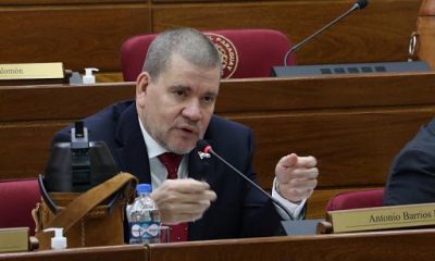 Antonio Barrios. Foto: Cámara de Senadores.