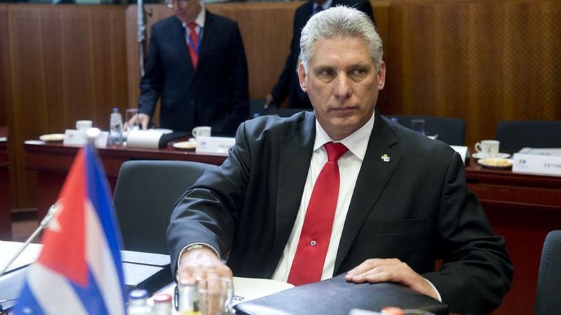 Miguel Díaz Canel. Foto: Getty.