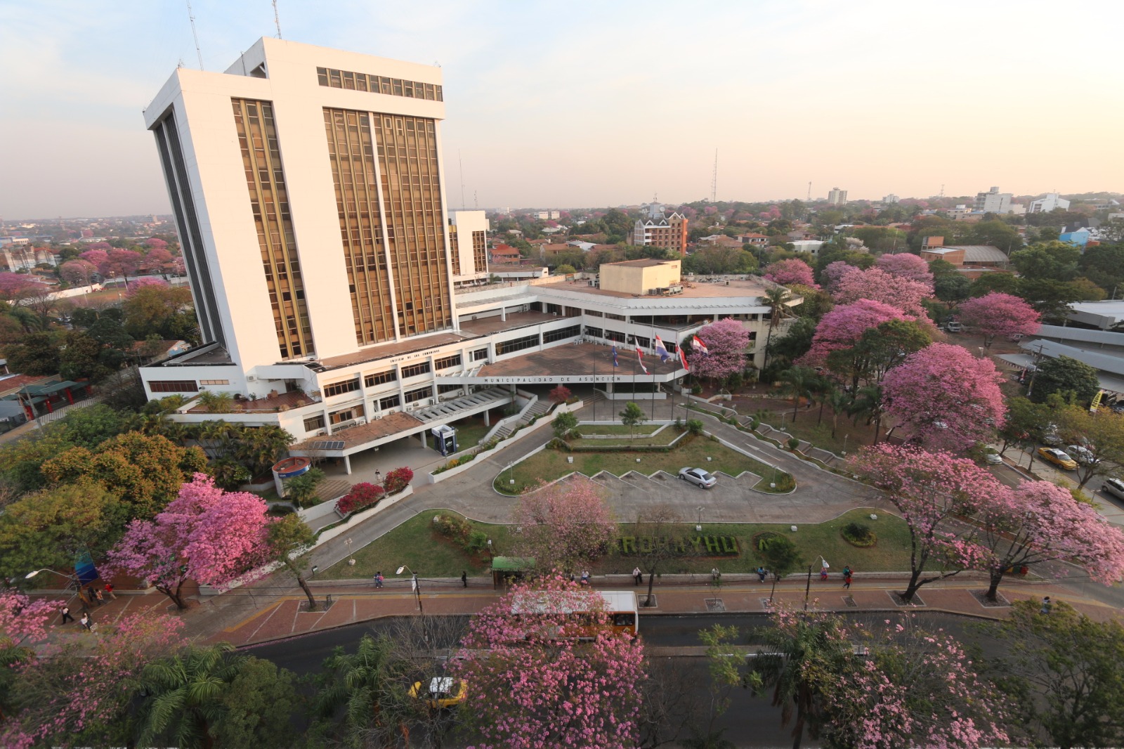 Municipalidad de Asunción. Foto: Archivo.