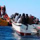 Rescate de migrantes a la deriva en el Mediterráneo por voluntarios del Ocean Viking Foto: Picture Aliance.