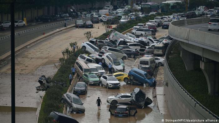 Torrenciales lluvias causaron grandes estragos en China. Foto: Picture Aliance.