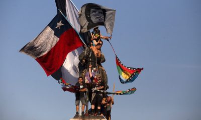 Las protestas en Chile abrieron el camino para terminar con la Constitución del dictador Augusto Pinochet. Foto: Télam.