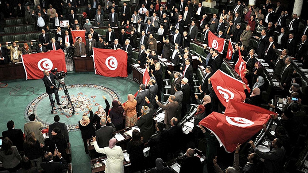 Parlamento de Túnez. Foto: Télam.