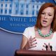 Jen Psaki, vocera de la Casa Blanca. Foto: Télam.