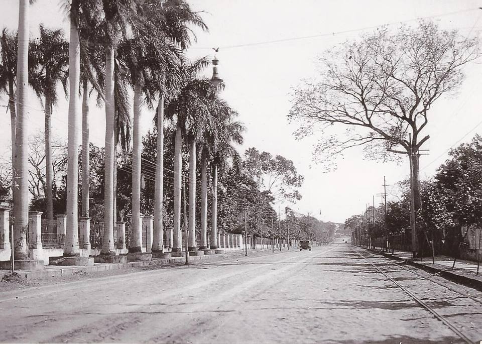 Avenida Colombia, Asunción, ca. 1920. Cortesía