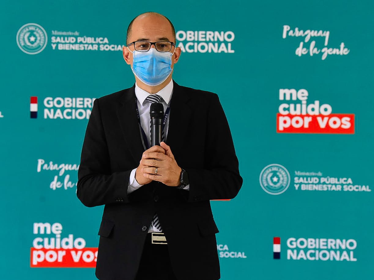 Dr. Héctor Castro, director del PAI. (Gentileza: Ministerio de Salud)