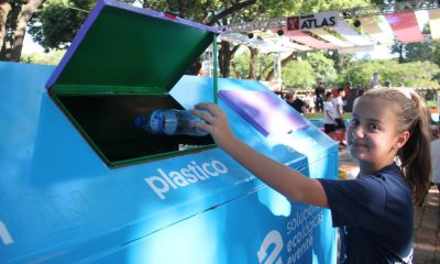 Soluciones Ecológicas fue reconocida en la categoría Medio Ambiente por su propósito y desempeño en favor del reciclaje. Foto: Gentileza.