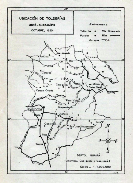 León Cadogan, Mitología en la zona guaraní, América Indígena, Vol. XI-3, México, 1951