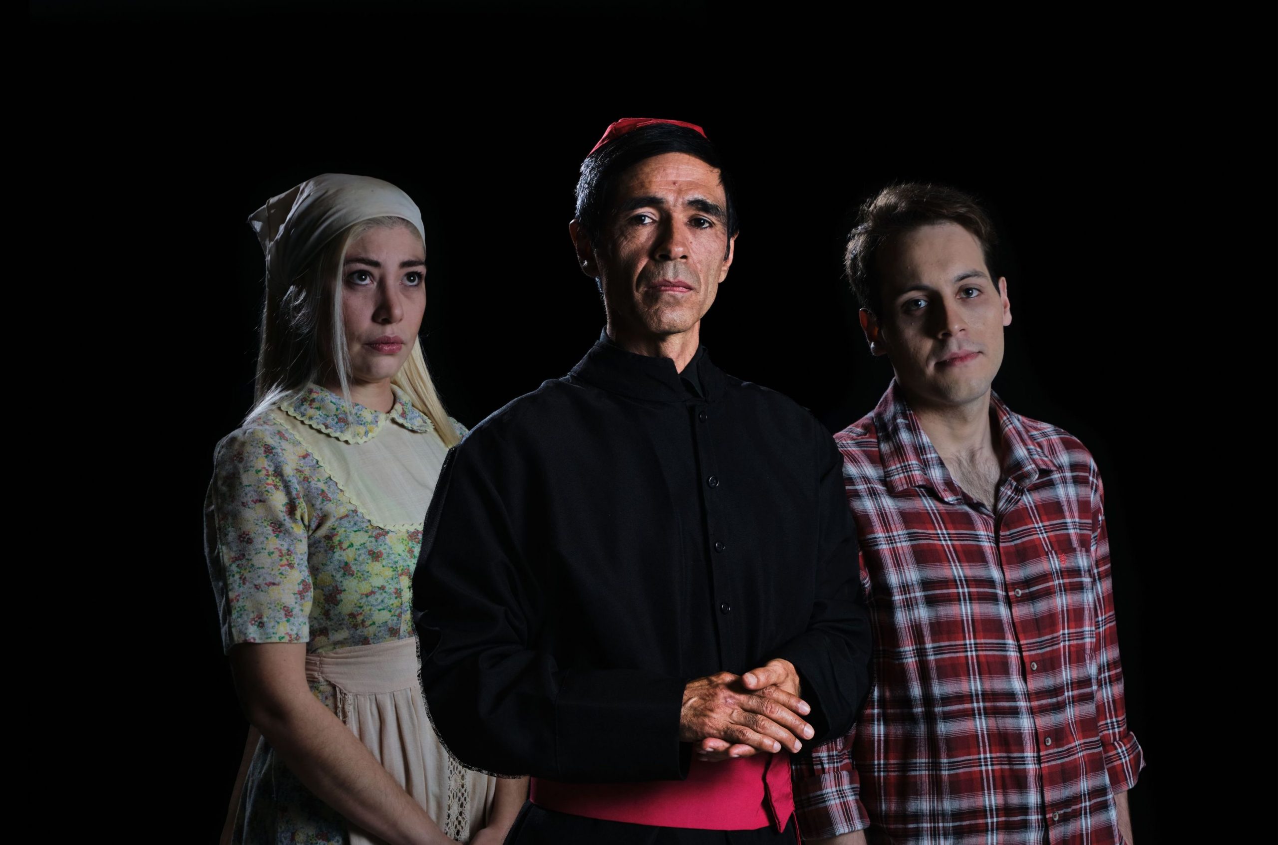 María Liz Barrios, Derlis Esquivel y Alejandro Ramírez. Cortesía