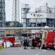 El parque químico donde ocurrió la explosión. Foto: DW.