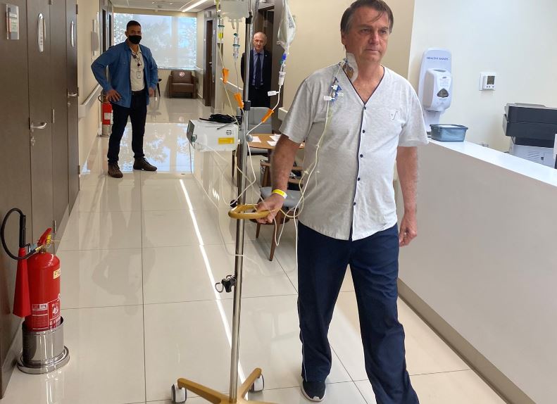 Jair Bolsonaro compartió una foto en sus redes sociales. Foto: Redes