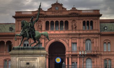 Casa Rosada, en Buenos Aires. Foto: Archivo.