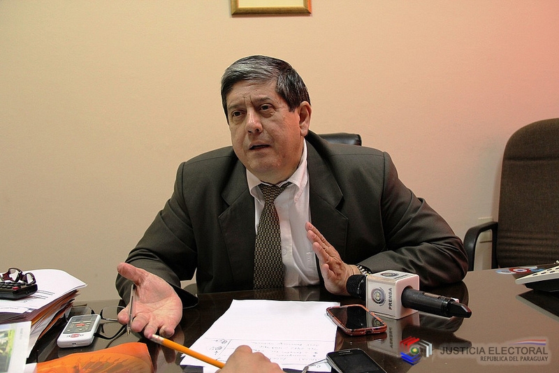 Carlos María Ljubetic, asesor del TSJE. Foto: IP