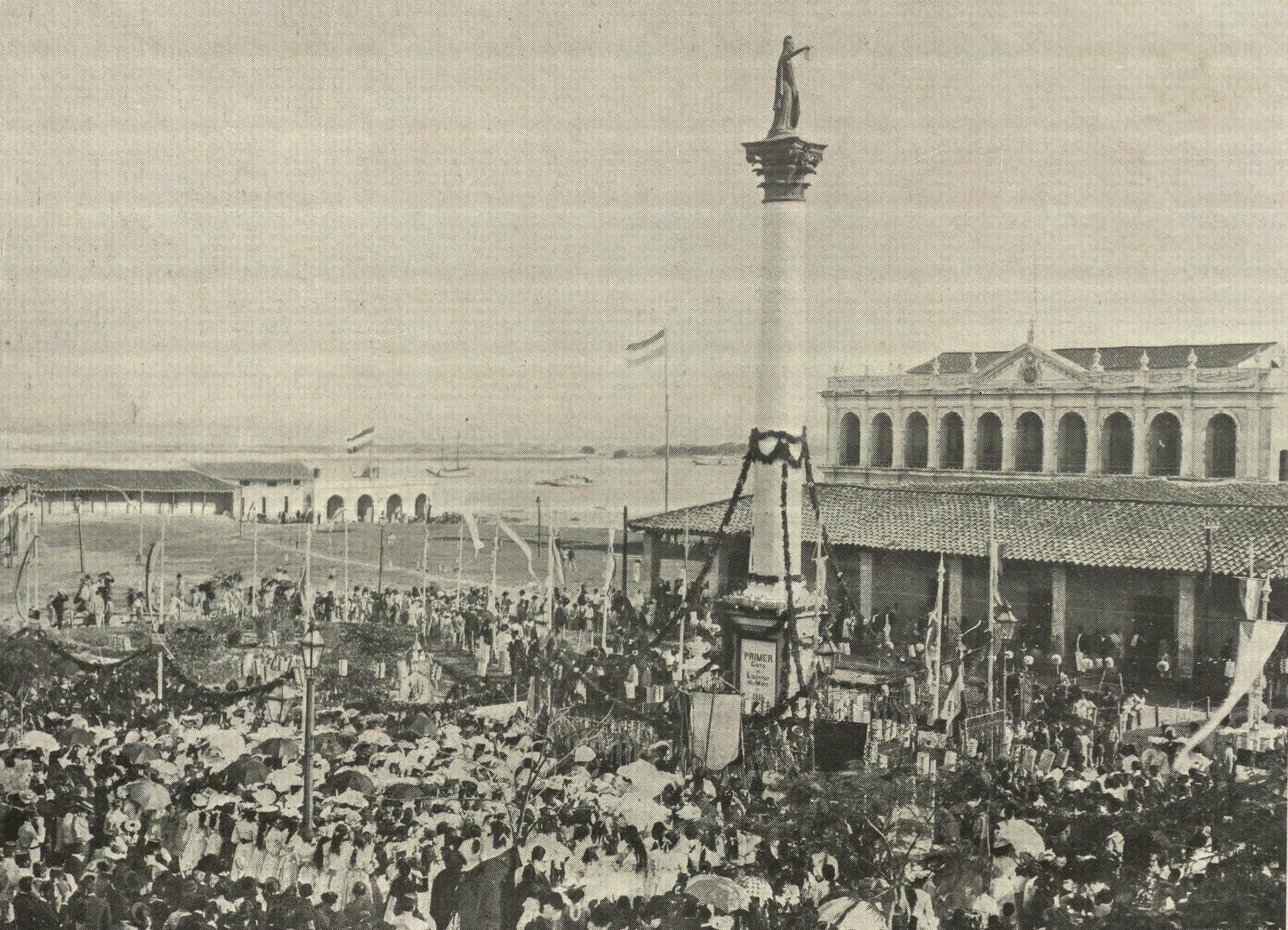 La llamada "Plaza Mayor", 1902. Ramón Monte Domeq, “El Paraguay, su presente y su futuro”, 1912. Cortesía