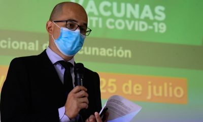 Héctor Castro, director del Programa Ampliado de Inmunizaciones. (Foto Ministerio de Salud).