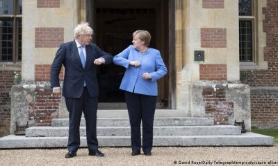 Merkel y Johnson informaron que habrá "encuentros intergubernamentales anuales”. Foto: DW.