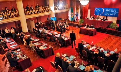 Sesión del Parlamento del Mercosur. Foto: lanacion.com.ar