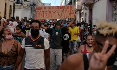 Cuba vivió este domingo protestas inéditas en su historia reciente. Foto: elconfidencial.com