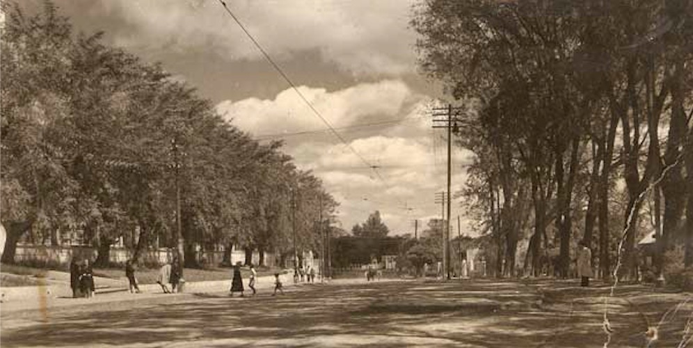 Recoleta, ca. 1930. Hoy Avenida Mariscal López, Asunción. Cortesía