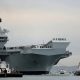 El portaaviones de la Royal Navy, HMS Queen Elizabeth. Foto: Archivo.