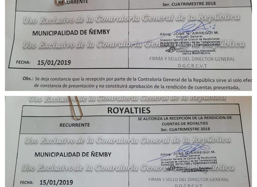 royalties municipalidades