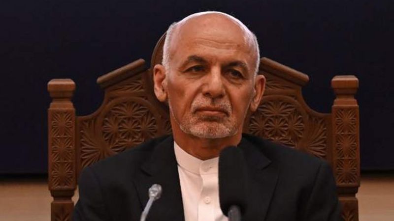 El presidente Ashraf Ghani ha abandonado el país, junto con el vicepresidente Amrullah Saleh, sin que se conozca aún hacia dónde se dirigen ahora. Foto: Getty.