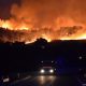 Incendio en las afueras de Palermo, capital de Sicilia. Foto: Picture Aliance.