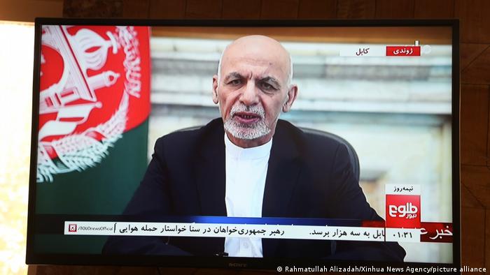 El presidente Ashraf Ghani llama a la resistencia frente a los talibanes. Foto: Picture Aliance.